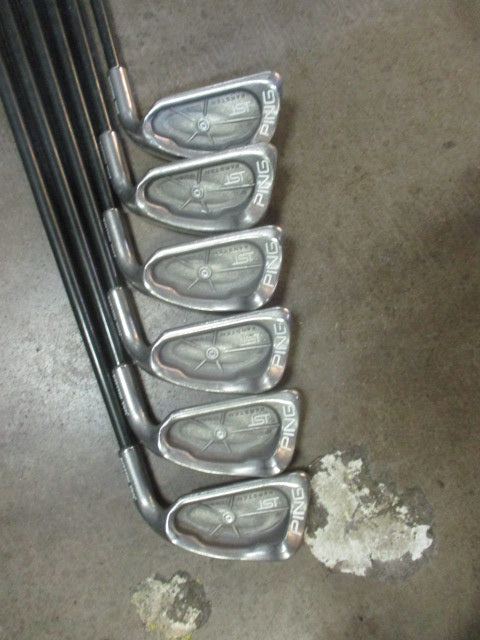 Used Ping ISI 6-Piece Iron Set 2-8 (missing 4 and 9 iron)