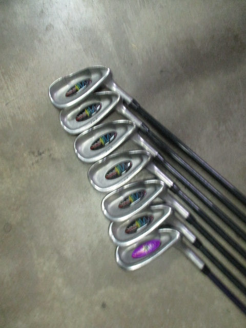 Used Cleveland VAS 792 7-Piece Iron Set 3-9, PW , SW (Missing 7 & 8 Irons)