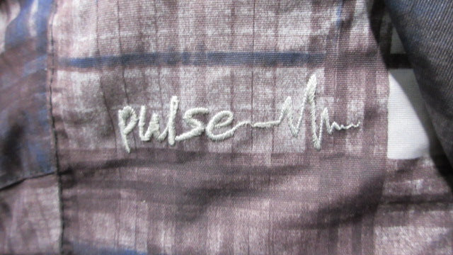 Used Pulse Plaid Snow Jacket Youth Size Medium ( 12/14) - no front zipper
