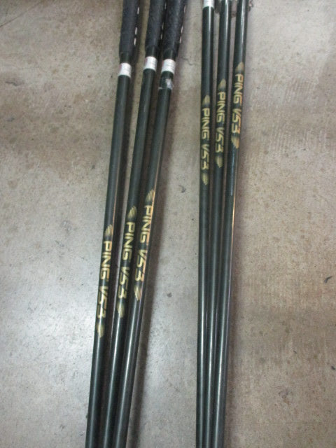 Used Ping ISI 6-Piece Iron Set 2-8 (missing 4 and 9 iron)